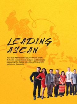 As a truly ASEAN company, we create bonds that exist across diverse cultures and traditions, treasuring the distinct identities of the ASEAN ...