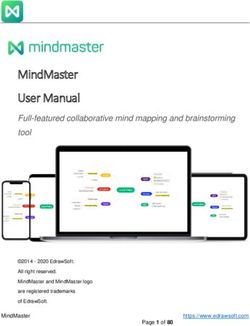 MindMaster User Manual - Full-featured collaborative mind mapping and brainstorming tool - Edraw