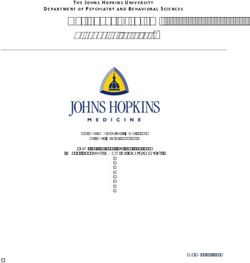 Residency Program Prospectus 2018- 2019 - Johns Hopkins Medicine