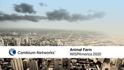 Animal Farm WISPAmerica 2020 - Cambium Networks