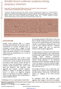 Irritable bowel syndrome symptoms during pregnancy trimesters