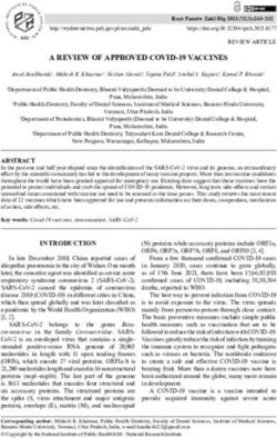 A REVIEW OF APPROVED COVID-19 VACCINES