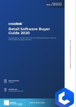 Retail Software Buyer Guide 2020 - Competera