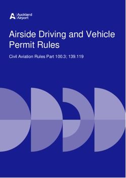 Airside Driving and Vehicle Permit Rules - Civil Aviation Rules Part 100.3; 139.119 - Auckland Airport ...