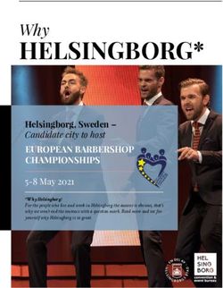 HELSINGBORG* Why - European Barbershop Convention 2021