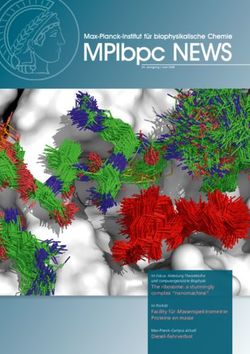 The ribosome: a stunningly complex "nanomachine" Facility für Massenspektrometrie: Proteine en masse - Max-Planck-Institut für ...