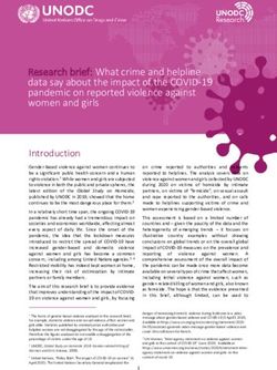 Research brief: What crime and helpline data say about the impact of the COVID-19 pandemic on reported violence against women and girls