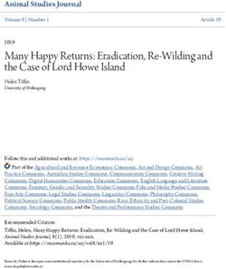Many Happy Returns: Eradication, Re-Wilding and the Case of Lord Howe Island