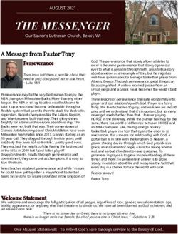 A Message from Pastor Tony - Perseverance - Our Savior's Lutheran Church-Beloit