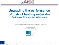 Upgrading the performance of district heating networks