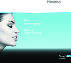 Venus Step by Step Guide - Layering-technique