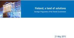 Finland, a land of solutions - Strategic Programme of the Finnish Government 27 May 2015 - Valtioneuvosto