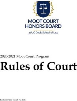 Rules of Court Last amended March 31, 2020.
