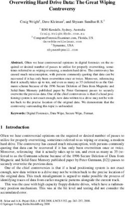 Overwriting Hard Drive Data: The Great Wiping Controversy