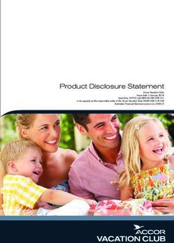 Product Disclosure Statement - Accor Vacation Club