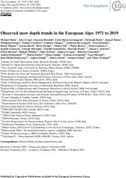 Observed snow depth trends in the European Alps: 1971 to 2019