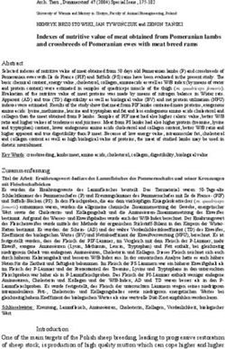 Indexes of nutritive value of meat obtained from Pomeranian lambs and crossbreeds of Pomeranian ewes with meat breed rams