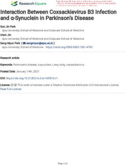 Interaction Between Coxsackievirus B3 Infection and α-Synuclein in Parkinson's Disease