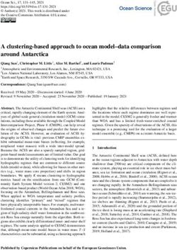 A clustering-based approach to ocean model-data comparison around Antarctica - Ocean Science