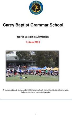 Carey Baptist Grammar School - North East Link Submission 11 June 2019 - AWS