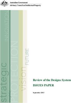 Review of the Designs System - ISSUES PAPER September 2013