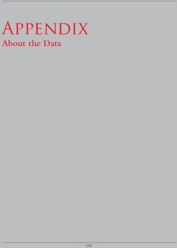Appendix About the Data - World Bank DataBank