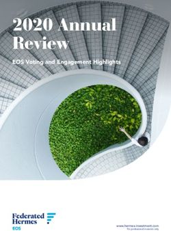 2020 Annual Review EOS Voting and Engagement Highlights - www.hermes-investment.com - Hermes Investment Management
