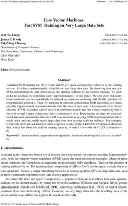 Core Vector Machines: Fast SVM Training on Very Large Data Sets