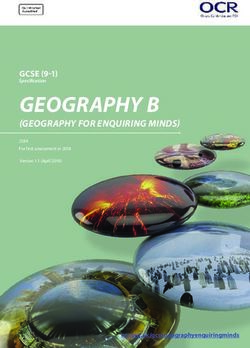 GEOGRAPHY B (GEOGRAPHY FOR ENQUIRING MINDS) - GCSE (9-1) - Cranbourne