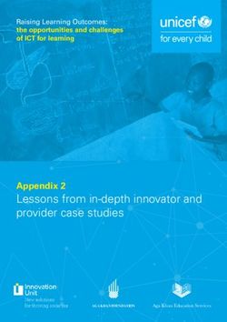 Lessons from in-depth innovator and provider case studies - Appendix 2 - Raising Learning Outcomes: Unicef