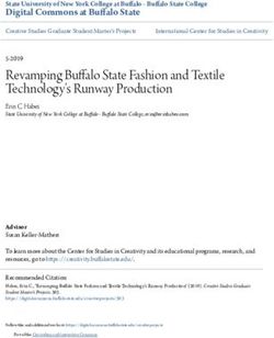 Revamping Buffalo State Fashion and Textile Technology's Runway Production
