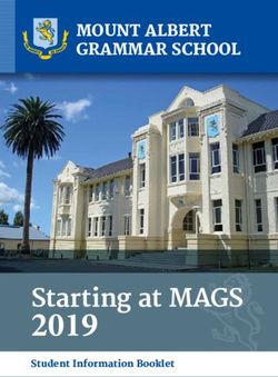 2019 Starting at MAGS - MOUNT ALBERT GRAMMAR SCHOOL