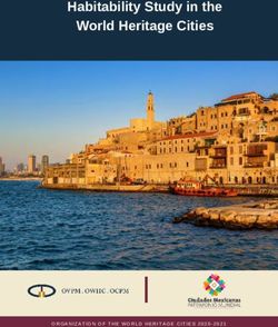 Habitability Study in the World Heritage Cities