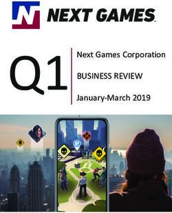 BUSINESS REVIEW Next Games Corporation January-March 2019 - GlobeNewswire Offices