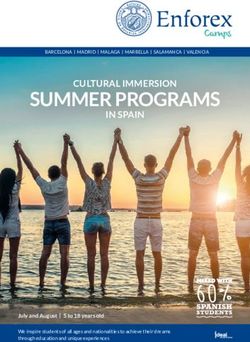 SUMMER PROGRAMS CULTURAL IMMERSION - Enforex