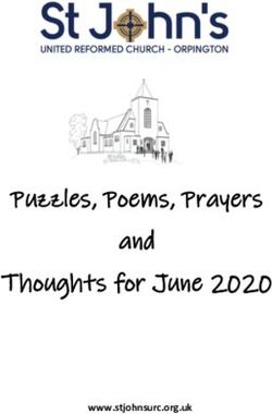 Puzzles, Poems, Prayers and Thoughts for June 2020 - www.stjohnsurc.org.uk