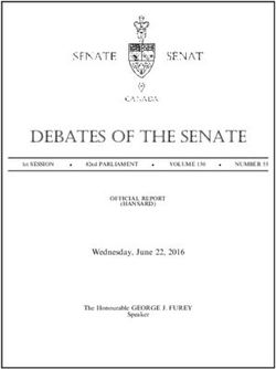 Debates of the Senate - Wednesday, June 22, 2016 - Senate of Canada