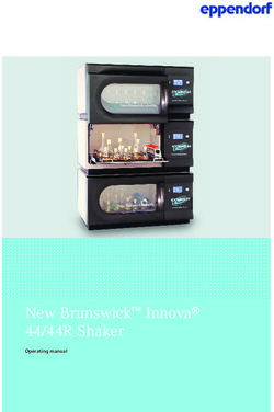 New Brunswick Innova 44/44R Shaker