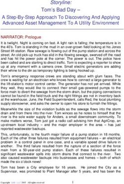 Storyline: Tom's Bad Day - A Step-By-Step Approach To Discovering And Applying Advanced Asset Management To A Utility Environment