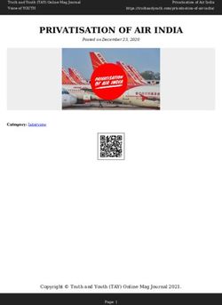 PRIVATISATION OF AIR INDIA - Truth and Youth