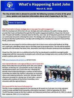 What's Happening Saint John - March 8, 2022