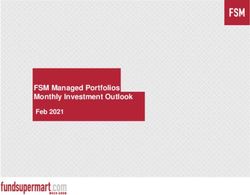 FSM Managed Portfolios Monthly Investment Outlook Feb 2021