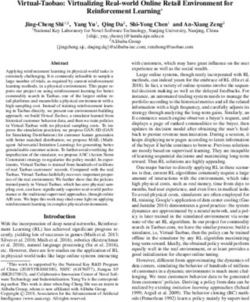 Virtual-Taobao: Virtualizing Real-world Online Retail Environment for Reinforcement Learning - LAMDA