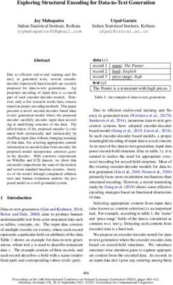 Exploring Structural Encoding for Data-to-Text Generation