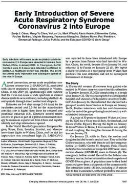 Early Introduction of Severe Acute Respiratory Syndrome Coronavirus 2 into Europe - CDC