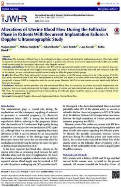 Alterations of Uterine Blood Flow During the Follicular Phase in Patients With Recurrent Implantation Failure: A Doppler Ultrasonographic Study