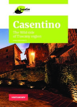 Casentino The Wild side of Tuscany region - www.casentino.it - CNA Arezzo