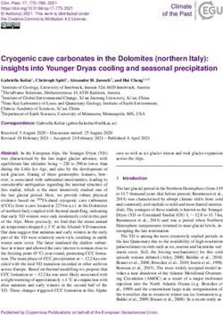 Cryogenic cave carbonates in the Dolomites (northern Italy): insights into Younger Dryas cooling and seasonal precipitation - CP