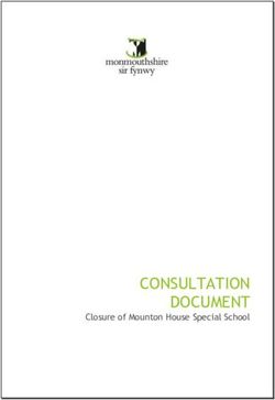 CONSULTATION DOCUMENT - Closure of Mounton House Special School - Monmouthshire County Council