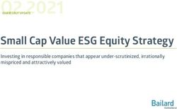 Small Cap Value ESG Equity Strategy - Investing in responsible companies that appear under-scrutinized, irrationally mispriced and attractively ...